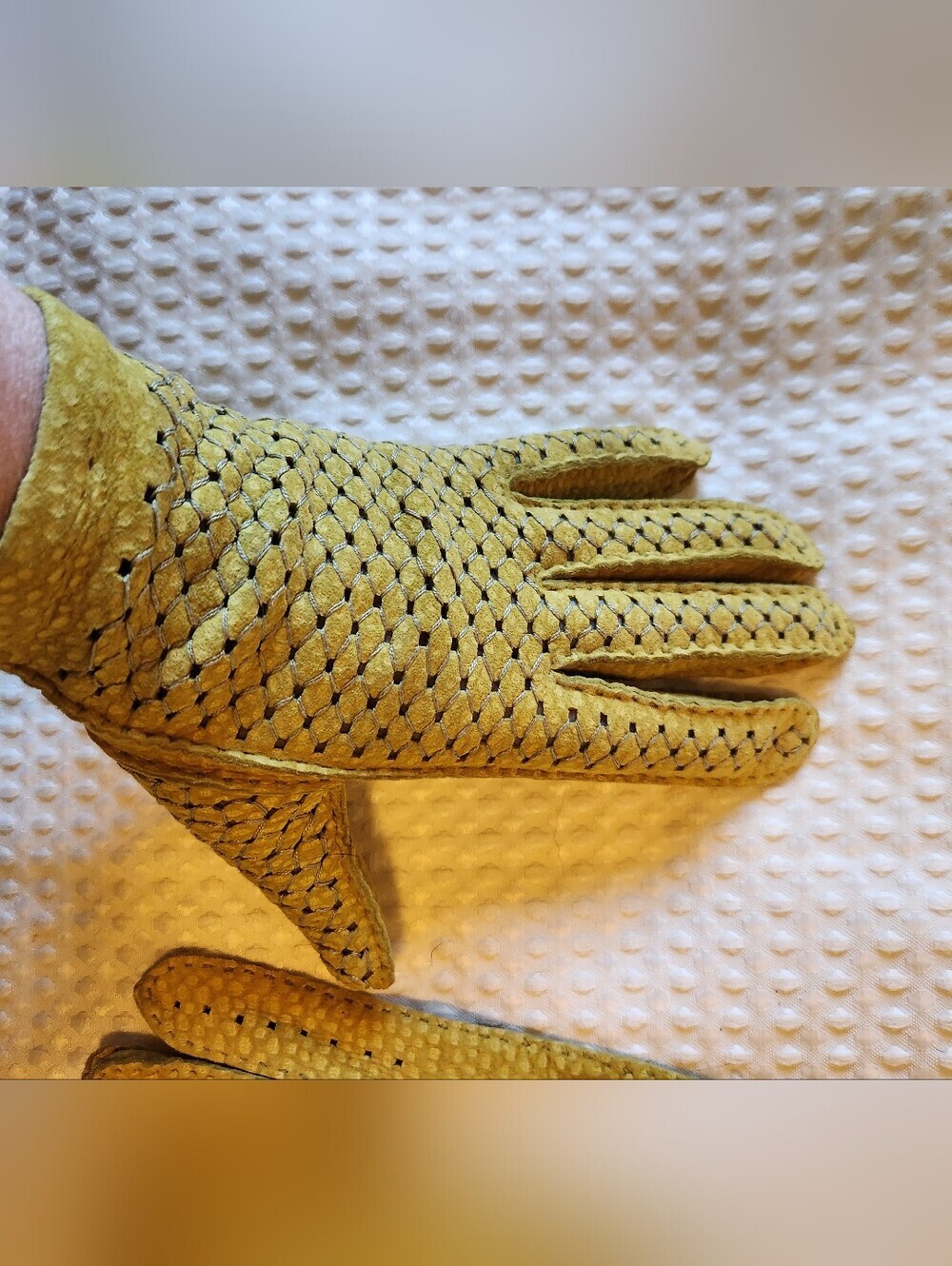 Roeckl Leather Women's Gloves Size 6.5 - Picture 3 of 9